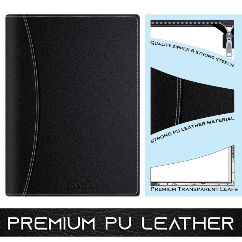 FEDUS Multipurpose Leatherette Professional File Folders - Image 3