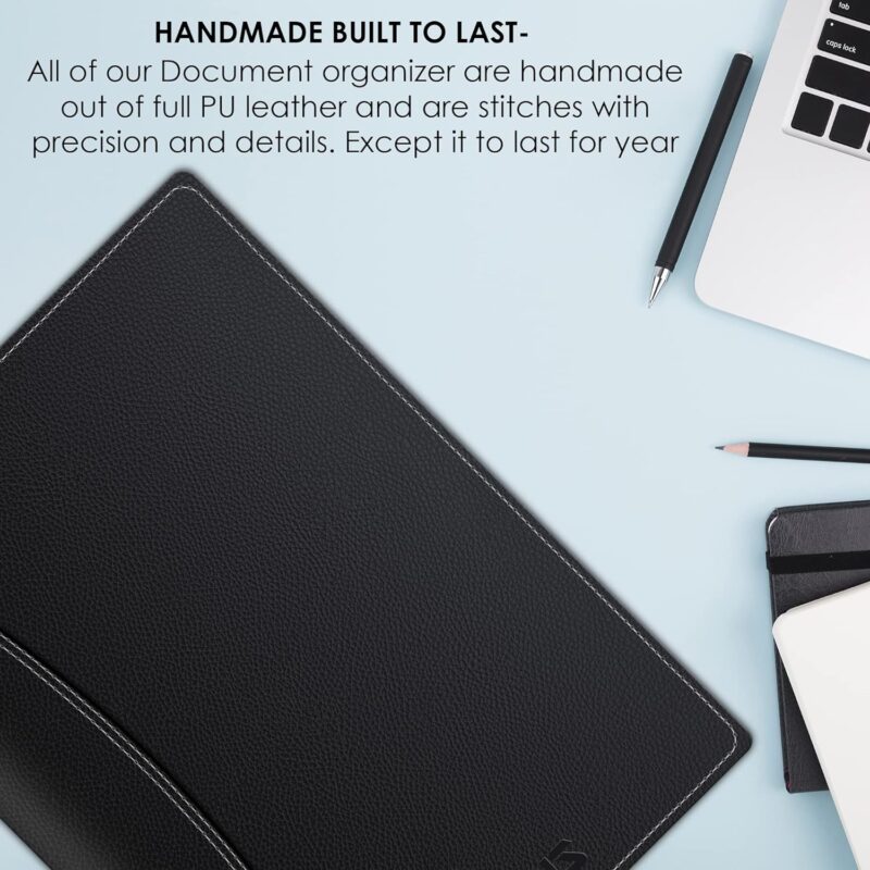 FEDUS Multipurpose Leatherette Professional File Folders - Image 7