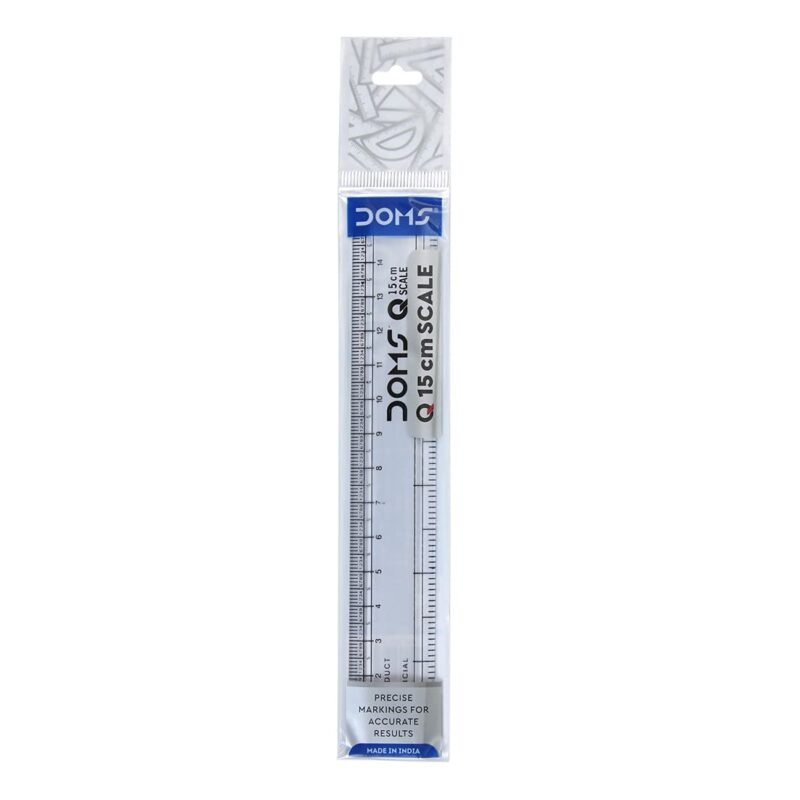 Scale of 15 cm Doms Q Series Transparent Scale - Image 2