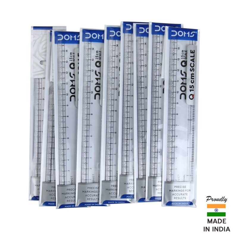 Scale of 15 cm Doms Q Series Transparent Scale - Image 4