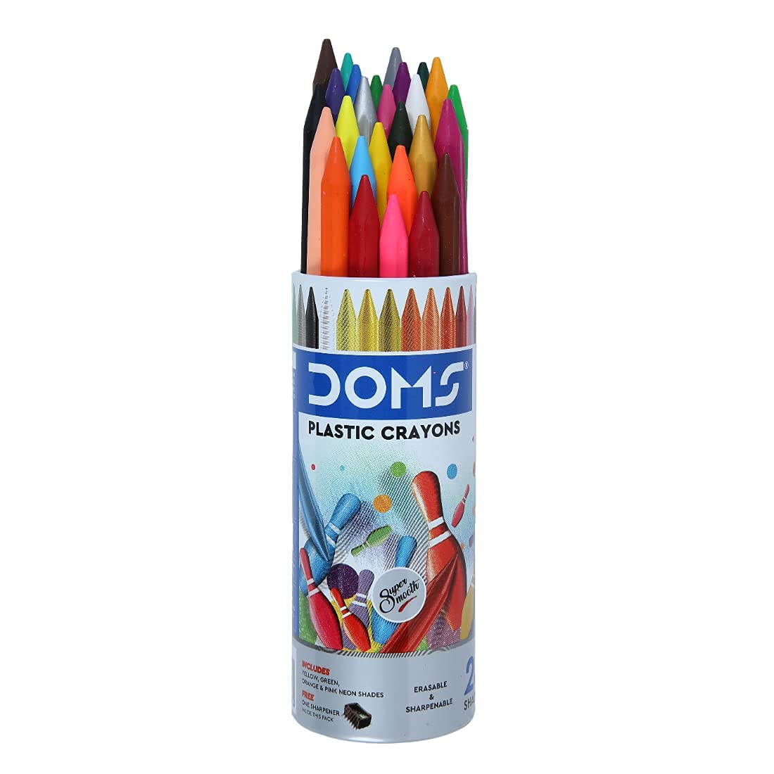 doms plastic crayons