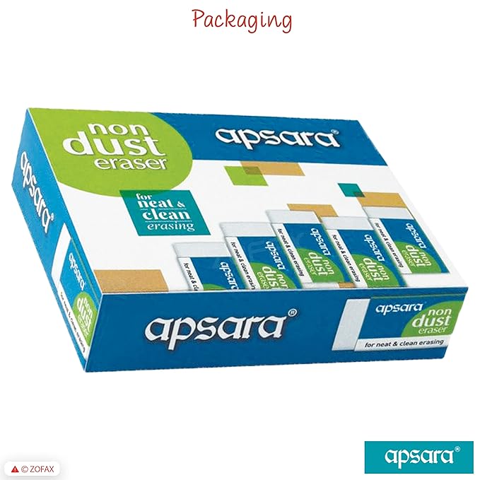 Apsara eraser for pencil