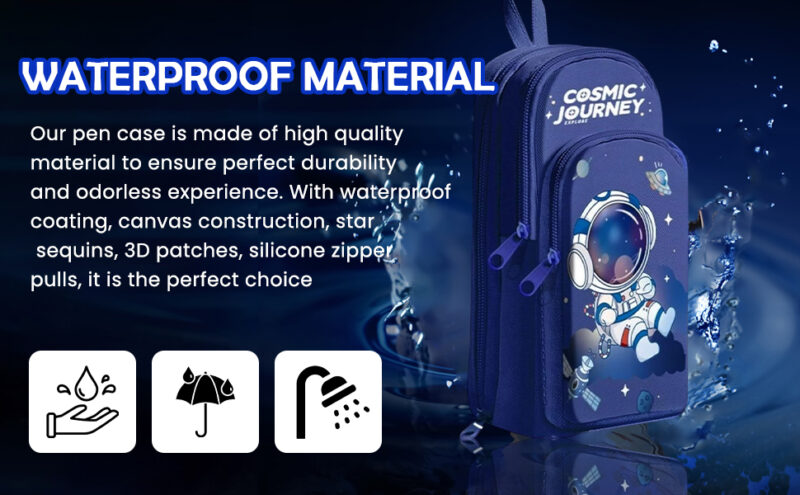 Kiddie Galaxia Space Astronaut Pencil Case 6 Layer with 3 Compartment Cute Aesthetic Pencil Case for Boys & Girls Large Capacity Pencil Pouch for School Kids Cute Stationary Gift  Amazon.in Toys & Games - Image 11