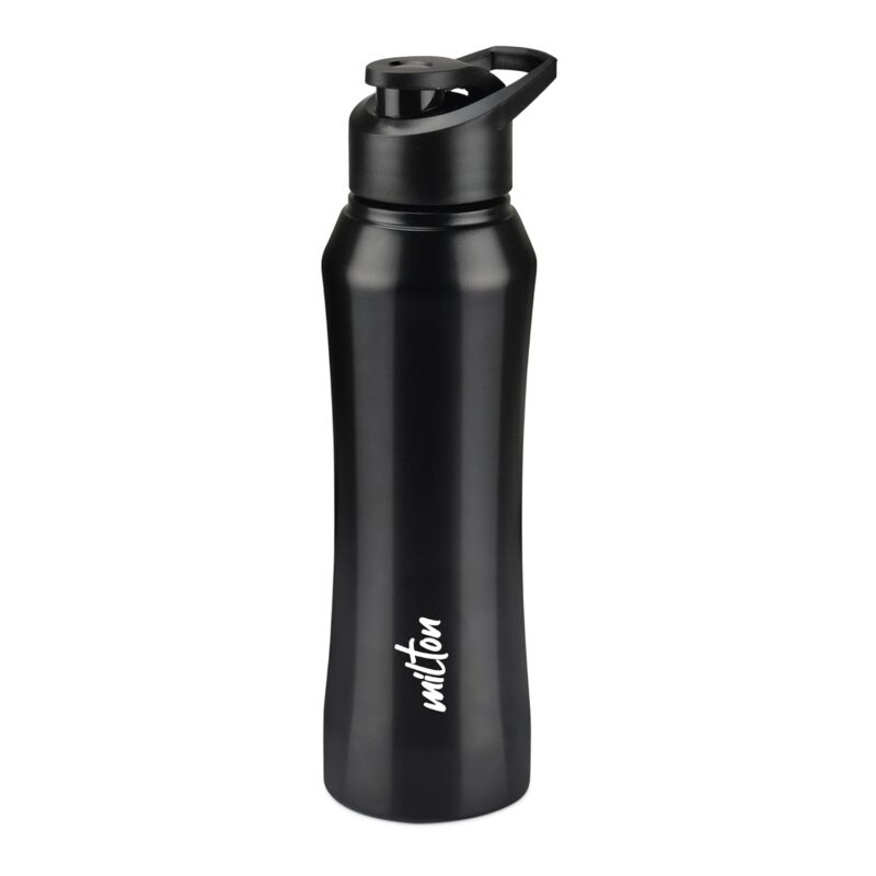 MILTON Comet 1000 Single Wall Stainless Steel Water Bottle 1000ml for School, Office, Home, Gym, Leakproof, Rust free, Black  Amazon.in Home & KitchenWatch the videoWatch the videoWatch the videoWatch the videoWatch the videoWatch the videoWatch the video - Image 8