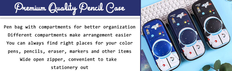 Buy Umadiya 3D Cover Large Capacity Pencil Case Compass With Compartments, School Supply Organizer For Students, Stationery Box, Cosmetic Zip Pouch Bag (1 Unit, Canvas, Multicolor) Online at Low Prices in India - Amazon.in - Image 11