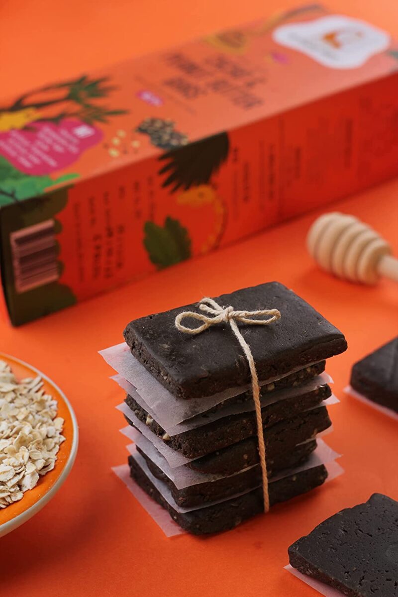 The Growing Giraffe Cheese Crackers (60 G) & Peanut Butter & Cacao (160 G) - Image 5