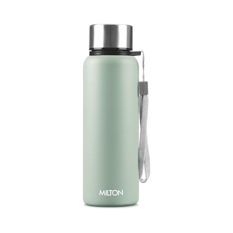 MILTON Brim 750 Stainless Steel Water Bottle, 690 ml water bottles, Single walled, Leak-Proof, Rust-free Steel Bottle, Easy Grip, Easy to Carry, Travel Bottle, Light Green  Amazon.in Home & KitchenWatch the videoWatch the videoWatch the videoWatch the video - Image 8