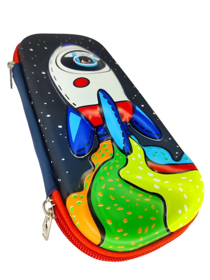 Buy Umadiya 3D Cover Large Capacity Pencil Case Compass With Compartments, School Supply Organizer For Students, Stationery Box, Cosmetic Zip Pouch Bag (1 Unit, Canvas, Multicolor) Online at Low Prices in India - Amazon.in - Image 21