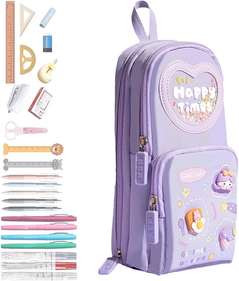Kiddie Galaxia Space Astronaut Pencil Case 6 Layer with 3 Compartment Cute Aesthetic Pencil Case for Boys & Girls Large Capacity Pencil Pouch for School Kids Cute Stationary Gift  Amazon.in Toys & Games - Image 19