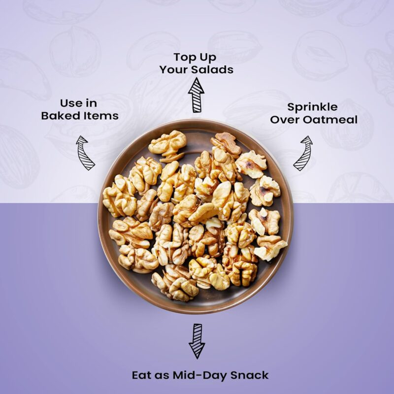 Nutraj California Walnuts Kernels 200gm - Image 3