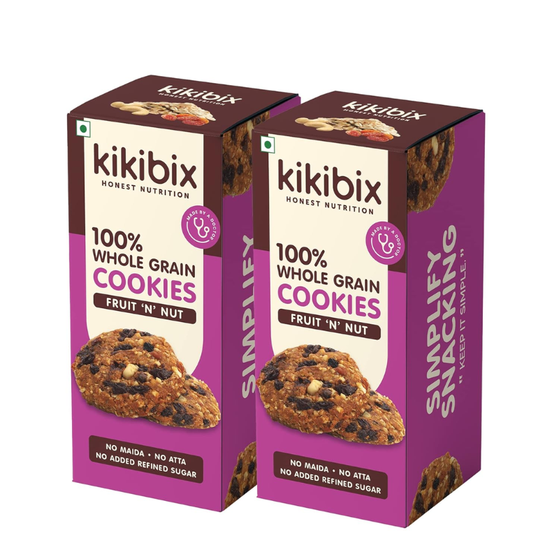 Fruit & Nut Oats Cookies